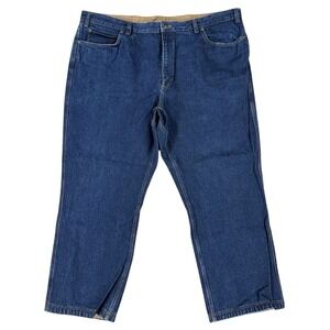 NEW Duluth Trading Co Men's 48x30 Jeans‎ Ballroom Relaxed Fit Denim Blue